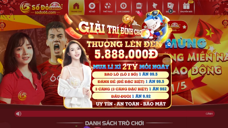 Trang chủ chính thức của nhà cái Sodo