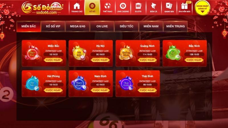 xổ số online số đỏ casino