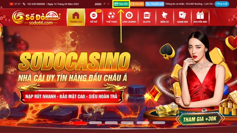 Nhà cái số đỏ casino