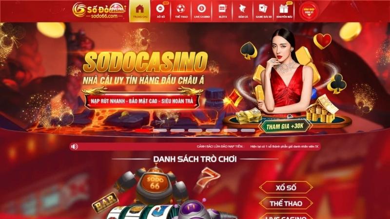 Cá cược online tại Sodo66