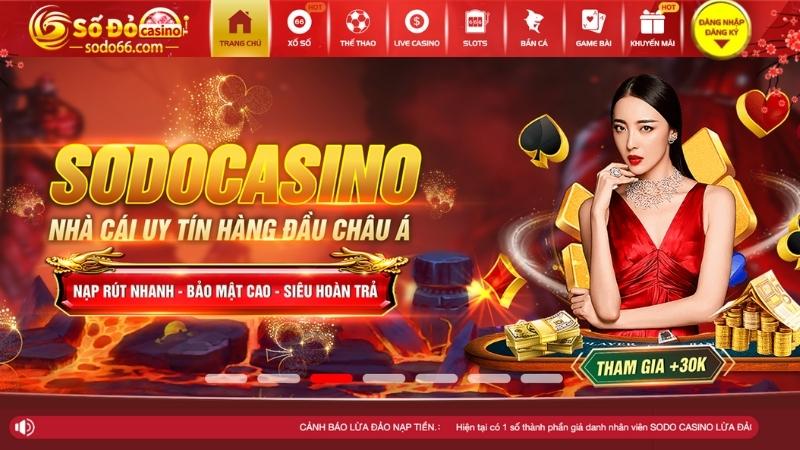 game nổ hũ đến từ thương hiệu Sodo66