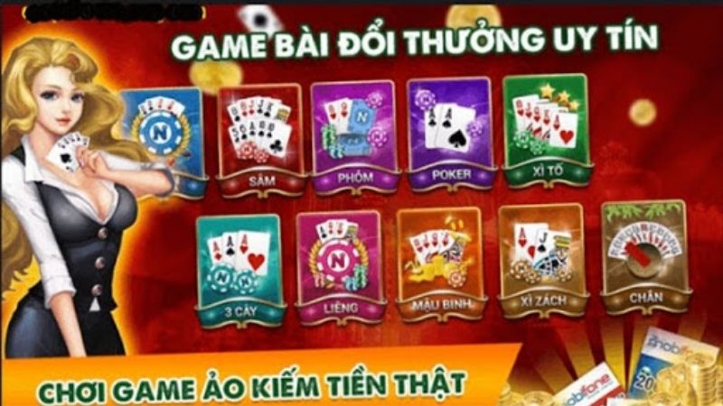 Một số loại game bài đổi thưởng